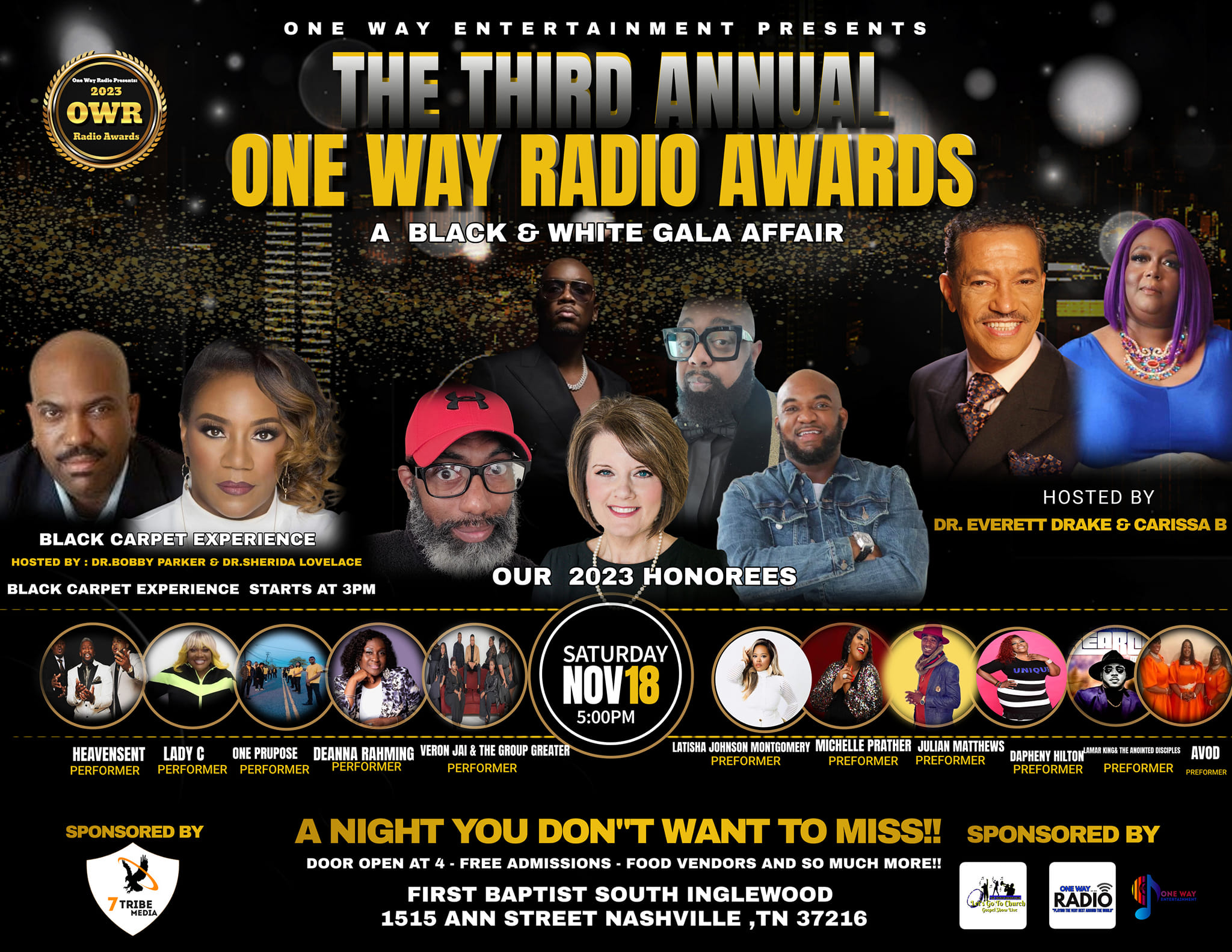 2023 The Third Annual One Way Radio Awards